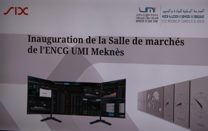 Inauguration officielle de la Salle des Marchés  de l’ENCG UMI Meknès